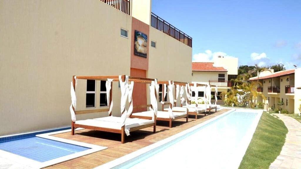 Solar Agua Flats De Frente Para Piscina Praia de Pipa Exterior photo